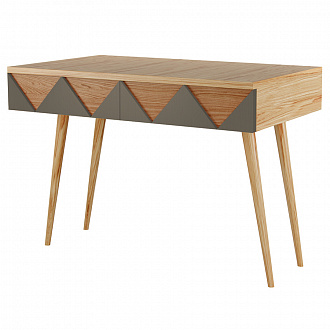 Изображение товара Консоль Woo Desk, 80х35х84 см, дуб/кофейная