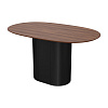 Изображение товара Стол обеденный Type, 140х85 см, орех/черный