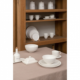 Изображение товара Банка для чая белого цвета из коллекции Kitchen Spirit, 820 мл