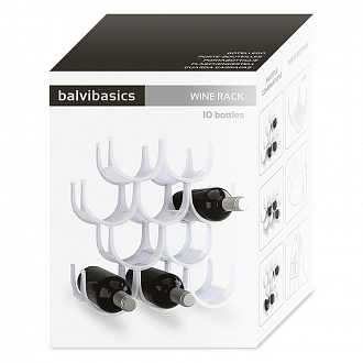 Изображение товара Подставка для бутылок Basics, белая