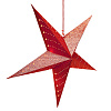 Изображение товара Светильник подвесной Star с кабелем 3,5 м и патроном под лампочку E14, 60 см., красный
