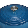 Изображение товара Кастрюля чугунная Le Creuset, Ø22 см, голубая