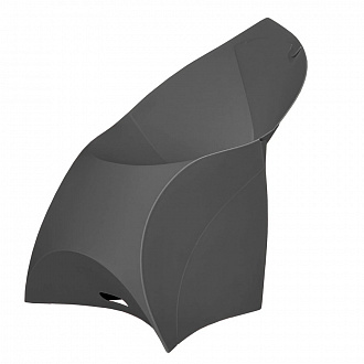 Кресло складное, атрацитово-серое