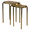 Изображение товара Комплект приставных столиков Dutchbone, Bandhu, 2 шт., латунь