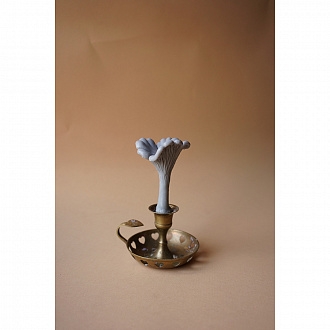 Изображение товара Свеча ароматическая Гриб Лисичка, 11,5 см, серая