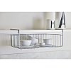 Изображение товара Корзина для хранения подвесная Granli, 38,8х24,5х15 см, серая