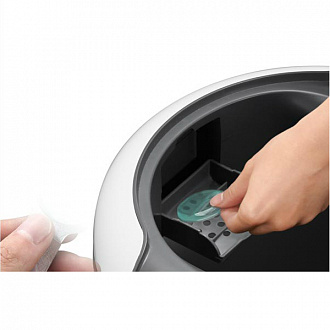 Изображение товара Ведро мусорное сенсорное EKO, EK9255, белое, 9 л