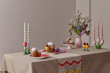 картинка Блюдо сервировочное Spring из коллекции Blossom, ∅29 см от магазина Одежда+