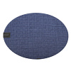 Изображение товара Салфетка подстановочная виниловая Bay Weave, Blue Jean, жаккардовое плетение, 36х49 см