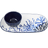Изображение товара Набор из блюда и салатника Blue Coral, 33х18 см, 2 пред.