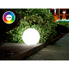 Изображение товара Светильник ландшафтный с креплением на бетонное основание Sphere_G Stone, Ø64х61 см, LED, RGBW