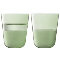 Изображение товара Набор стаканов Arc Contrast, 380 мл, зеленые, 2 шт.