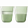 Набор стаканов Arc Contrast, 380 мл, зеленые, 2 шт.