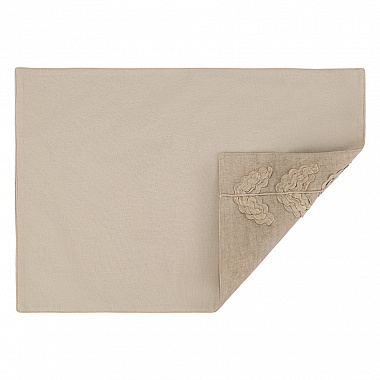 Салфетка под приборы Desert leaf из коллекции Essential, 33х48 см, анонс элемента