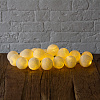 Изображение товара Гирлянда Lares&Penates, шарики, от сети, 20 ламп, 3 м, кремовая