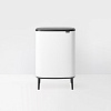 Изображение товара Бак для мусора Brabantia, Touch Bin Bo Hi, 2х30 л, белый