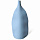 Бутылка декоративная Onda, 30 см, голубая
