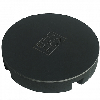 Изображение товара Подставка с беспроводной зарядкой для телефона Shaiba charge, Ø12 см, ясень черный матовый/угольно черная