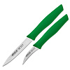 Изображение товара Набор ножей для чистки и нарезки овощей Nova, зеленый, 2 шт.