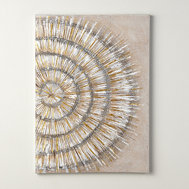 картинка Панно декоративное Tessera beige №2, 50х70 см от магазина Одежда+