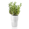 Изображение товара Горшок для растений с функцией самополива, Ø11 см, белый