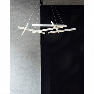 Изображение товара Светильник подвесной Modern, Line, 66х120х120 см, 3000 К, белый