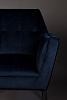 Изображение товара Кресло Kate темно-синее высокое под бархат