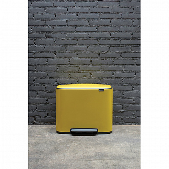 Изображение товара Бак для мусора Brabantia, Bo, 36 л, желтая маргаритка