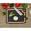 Изображение товара Доска разделочная Epicurean, Gourmet, графит/натуральный цвет, 36,8х28,6 см