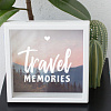 Изображение товара Рамка-копилка Продбюро, Travel Memories, Розовый лес, 25х25 см, светлая