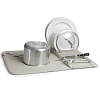 Изображение товара Коврик для сушки посуды Udry, 46х61 см, светло-серый