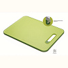 Изображение товара Доска разделочная с ножеточкой Slice & Sharpen™, 27х37 см, зеленая