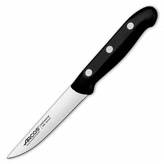 Изображение товара Нож кухонный для чистки овощей Maitre, 10,5 см, черная рукоятка
