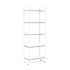 Изображение товара Стеллаж Bauhaus, 58х34х162 см, белый