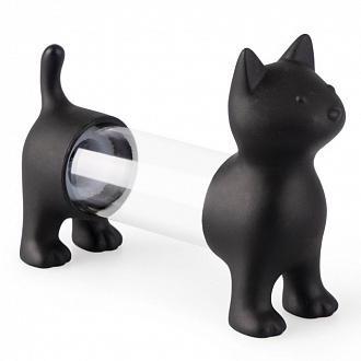 Изображение товара Емкость для соли, перца или зубочисток Cat, черная