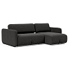 Изображение товара Диван-кровать Vogan с ножками Black, 218х120/160х79 см