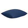 Изображение товара Комплект постельного белья из премиального сатина темно-синего цвета из коллекции Essential, 200х220 см