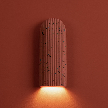 картинка Светильник настенный Modern, Terra, 8х20,5 см, красный от магазина Одежда+