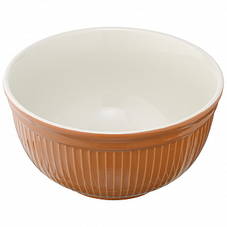 Изображение товара Миска Soft Ripples, 3,9 л, карамельная