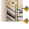 Изображение товара Ковер из хлопка с контрастным узором и кисточками из коллекции Ethnic, 70х160 см