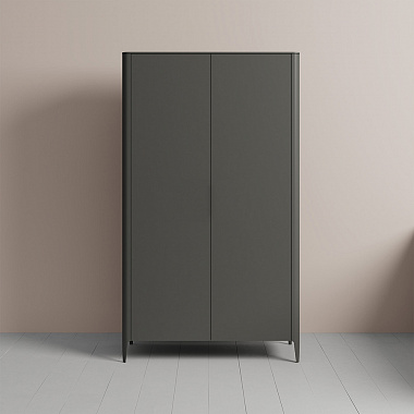 Шкаф Type, 2-х створчатый, 120х55х210 см, темно-серый, анонс элемента