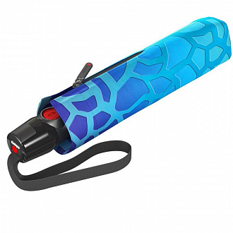 Изображение товара Зонт-автомат T.201 Medium Duomatic Heal Blue UV Protection