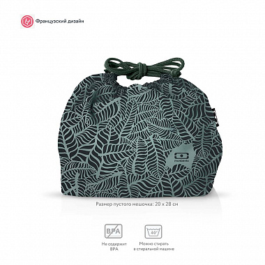 картинка Мешочек для ланча MB Pochette, jungle от магазина Одежда+