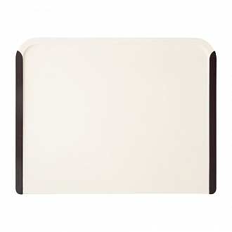 Доска разделочная SmartChef, 40х31 см, бежевая/бордовая