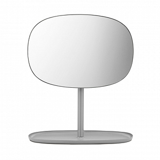 Изображение товара Зеркало настольное Normann Copenhagen  Flip, серое
