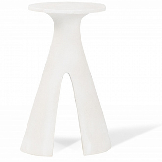 Изображение товара Столик керамический Шаровары №3, 28х16,5х45 см, белый