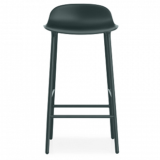 Изображение товара Стул барный Normann Copenhagen Form, 65 см, зеленый