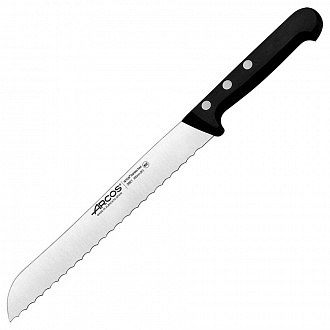 Изображение товара Нож кухонный для хлеба Universal, 20 см, черная рукоятка