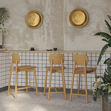 Стул полубарный Saga, ясень, анонс элемента