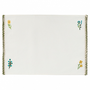Салфетка под приборы Meadow bloom из коллекции Ethnic, 33х48 см, анонс элемента